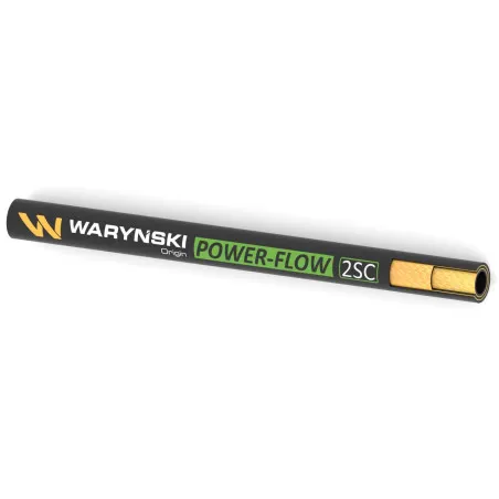 Wąż hydrauliczny do zakuwania POWER-FLOW 2SC DN10 2-oplotowy 330 Bar Waryński (sprzedawany po 25m) W-10-2SC-PF25