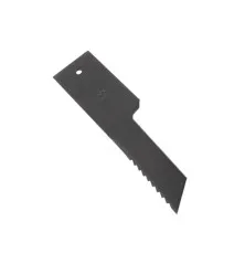 Nóż, stały rozdrabniacz słomy sieczkarnia 198x50x3mm otwór 6.5 zastosowanie Z59033 280910Z John Deere WARYŃSKI, Waryński WRS198X