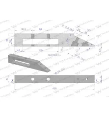 Dłuto, jednostronne, zastosowanie Michel, Waryński W-CS000111