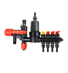 Rozdzielacz opryskiwacza 4-sekcje z filtrem POLIMER A0930