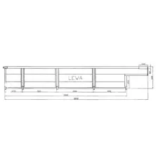 Ściana lewa TANDEM 1,5mm burta 221806004