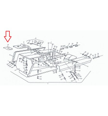 BLACHA PODŁOGI SIPMA 522403114