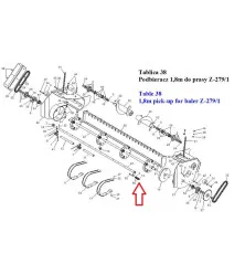 Nakrętka prasy zwijającej M12 Sipma527010014100