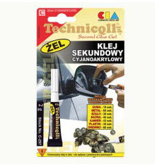Klej sekundowy 2g żel ŻEL