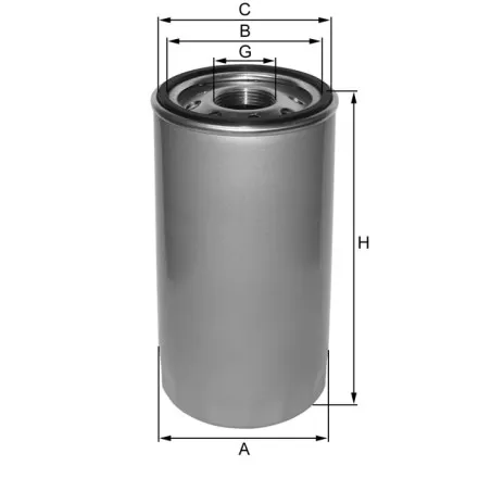 Filtr oleju MF Włocławek PP-4.9 FO-09.337