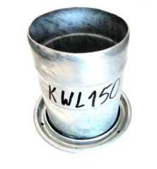 KOŃCÓWKA STAL.V159 NA WĄŻ 150 KWL150