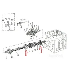 SYNCHRONIZATOR MTZ74-1701060