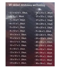 Zestaw uszczelek miedź.1001228