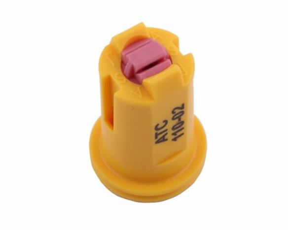 Rozpylacz dwustrumieniowy antyznoszeniowy wkładka ceramiczna żółty Dysza ATC ASJ ( sprzedawane po 20 )-33765
