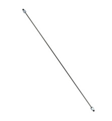 Przewód wtryskowy prosty 80 cm M12x1,5mm M14x1,5mm ANDORIA WTR-80CMM12M14AM