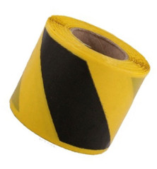 Taśma ostrzegawcza żółto-czarna L100mb 0822