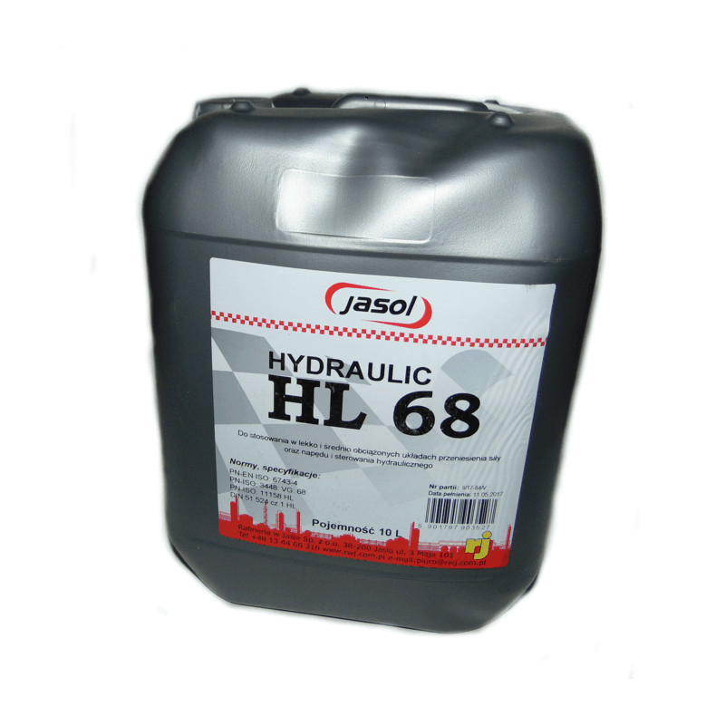 Olej hydrauliczny HL-68 10L HL-68/10L