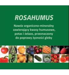 NAWÓZ ROSAHUMUS 10 KGPOPRAWIAJĄCY ŻYZN OŚĆ GLEBY KWASY HUMUSOWE+POTAS+ŻELAZO NAW000021
