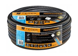 Wąż ogrodowy "PROFESSIONAL- NTS EXTRA FLEX" FI 1/2". 20m / TEGER-49238