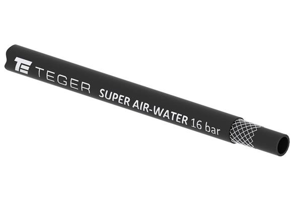 Wąż do sprężonego powietrza i wody SUPER AIR-WATER - DN6.3 - 16 bar / 1.6 Mpa TEGER (sprzedawane po 50m)-41719