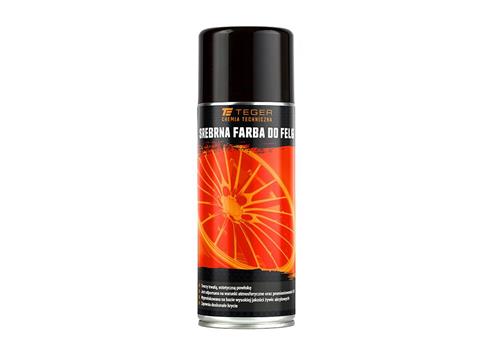 Srebrna farba do felg 400 ml / TEGER