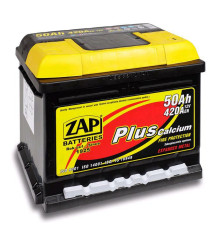 AKUMULATOR 12V 50AH ZAP PLUS 55058-ZAP