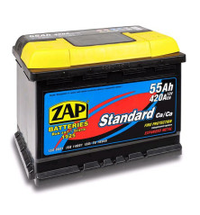 Akumulator 12V 55AH ZAP Plus 460A wymiar 242/175/190mm 55559-ZAP