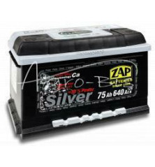 AKUMULATOR 12V 75AH SILVER ZAP 57525-ZAP