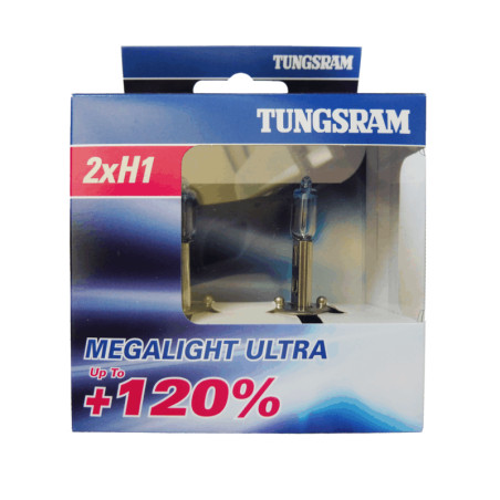 ZESTAW ŻAR. H-1 12V MEGALIGHT ULTRA 120 H1 MEGA LIGHT ULTRA