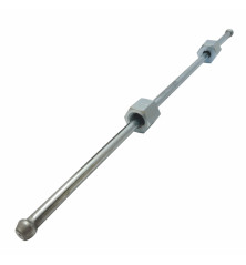 Przewód wtryskowy prosty długość 30cm nakrętki M12 M12 ANDORIA WTR-30CMM12M12AM