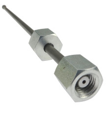 Przewód wtryskowy prosty długość 30cm nakrętki M12, M14 ANDORIA WTR-30CMM12M14AM