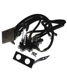 Zestaw zewnętrznego rozdzielacza C-330 2 dwusekcyjny - dwie sekcje pływające, na wężach elastycznych HAN00807