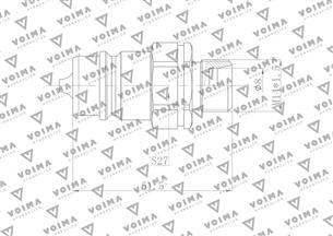 Szybkozłącze hydrauliczne wtyczka EURO M14x1.5 GZ (9100814W) VOIMA