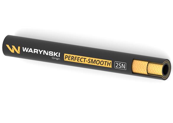 Wąż hydrauliczny do zakuwania PERFECT-SMOOTH 2SN DN06 2-oplotowy 400 Bar Waryński (sprzedawany po 50m)-43086