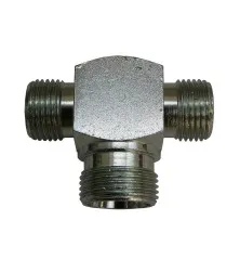 Złącze - złączka hydrauliczna - trójnik M18x1,5 - M22x1,5 - M18x1,5 12L/15L/12L HS11