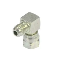 Złącze - złączka hydrauliczna - kolanko 90 AB 1/2" - 1/2" UNF/UNF HS298