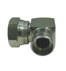 Złącze - złączka hydrauliczna - kolanko 90 AB M22x1,5 - M22x1,5 15L/15L HS311