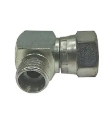 Złącze - złączka hydrauliczna - kolanko 90 AB M18x1,5 - M16x1,5 12L/10L HS328