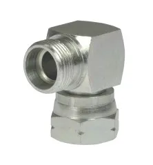 Złącze - złączka hydrauliczna - kolanko 90 AB 1/2" - M22x1,5 15L HS351