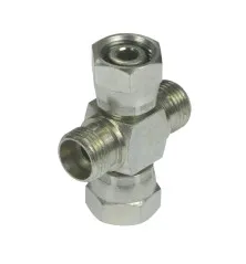 Złącze - złączka hydrauliczna - czwórnikowa ABAB M18x1,5 12L HS360