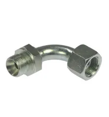 Złącze - złączka hydrauliczna - łukowe AB 3/8" - 3/8" HS376