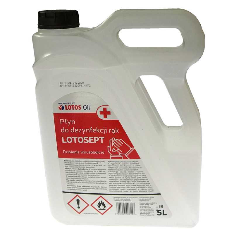 Płyn do dezynfekcji rąk 5L LOTOSEPTLOTOSEPT/R
