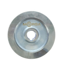 Koło pasowe 2 paski HB śr.130 fi-24 stalowe MORGA KOŁO/130/24/2B-S M