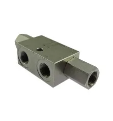 Zawór VBPDE 3/8" zwrotny bliźniaczy, sterowany (zamek hydrauliczny) ARCHIMEDES VBPDE 3/8A