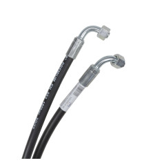 Przewód hydrauliczny DN10 330bar kolano DKOL 90 DN10 M18X1.5 12L / kolano DKOL 90 DN10 M18X1.5 12L, L-1670mm DN10-2SN PZL-HYDRAL