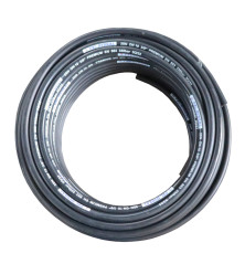 Wąż hydrauliczny do zakuwania DN10 2-oplotowy 330 Bar ( krążki 44m - 55m ) HYDRAL widoczna cena za 1 mb 10SN2W50H