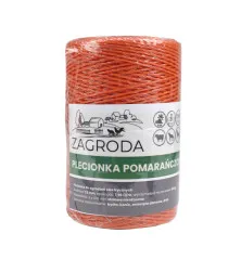 Plecionka ogrodzenia elektrycznego, pastucha 3 x 0.16 mm odporna na UV 400m ZAGRODA PLE400ZA