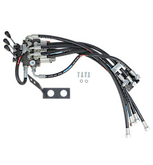 Zestaw zewnętrznego rozdzielacza C-330 3 węże elastyczne 3 sekcje pływające HAN01792