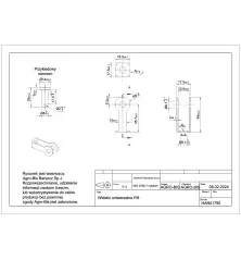 Widełki uniwersalne Fi-8 HAN01790