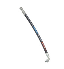 Przewód hydrauliczny 330 bar gwint wewnętrzny M18x1,5 kolanko / oczko RNR DN10 3/8 L-400mm DN10-2SN PZL-HYDRAL HAN01381