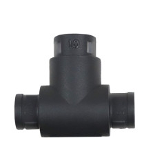 Trójnik łącznik do rur peszli karbowanych 7,5x10x7,5 (sprzedawane po 5) ELMOTwidoczna cena za 1 sztukę TK7.5-10EL