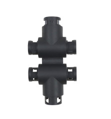 Trójnik łącznik do rur peszli karbowanych 7,5x10x7,5 (sprzedawane po 5) ELMOTwidoczna cena za 1 sztukę TK7.5-10EL