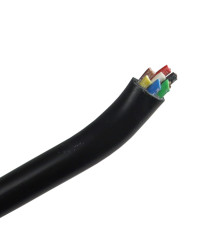 Przewód elektryczny instalacji 7 - żyłowy YLY-S 7X0,75mm (sprzedawany po 50m) Premium ELMOT P7Z0.75PEL