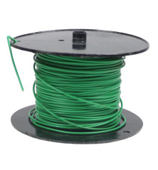 Przewód elektryczny LgY-S instalacji 0,75mm zielony (sprzedawany po 100 m) Premium ELMOT PE0.75ZIZPEL