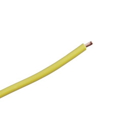 Przewód elektryczny LgY-S instalacji 0,75mm żółty (sprzedawany po 100 m) Premium ELMOT PE0.75ZZPEL